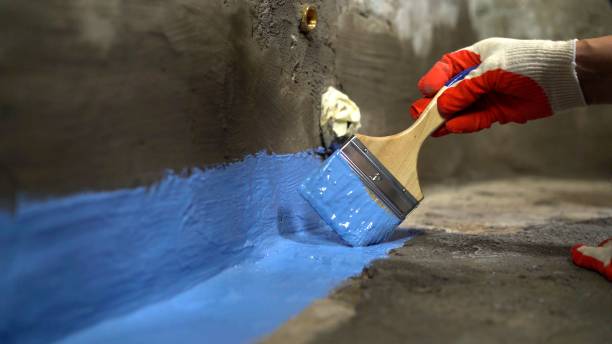 Commercial Waterproofing project at a Wauconda, IL business property by SJ Waterproofing Pros